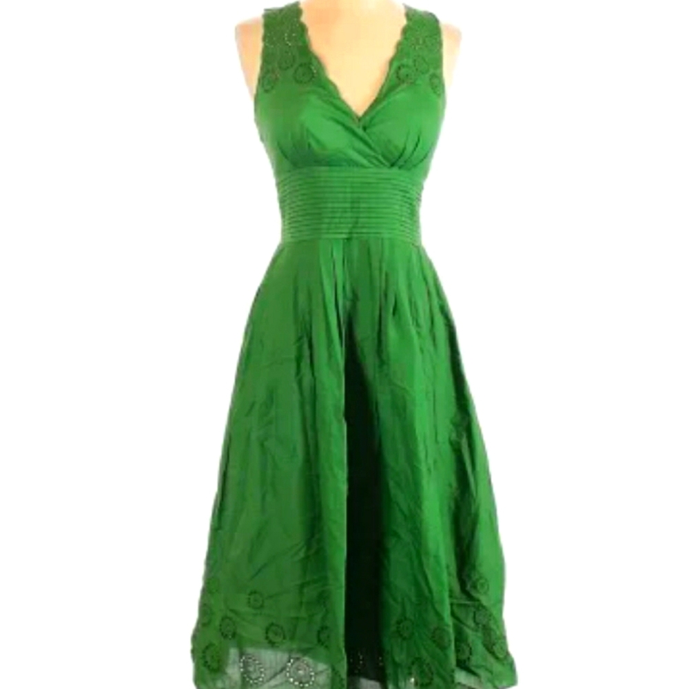Eliza J Green Dress. Size 14